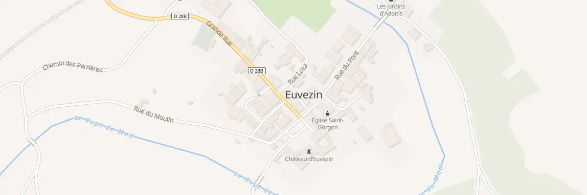 Plan du 15 Grande Rue à Euvezin