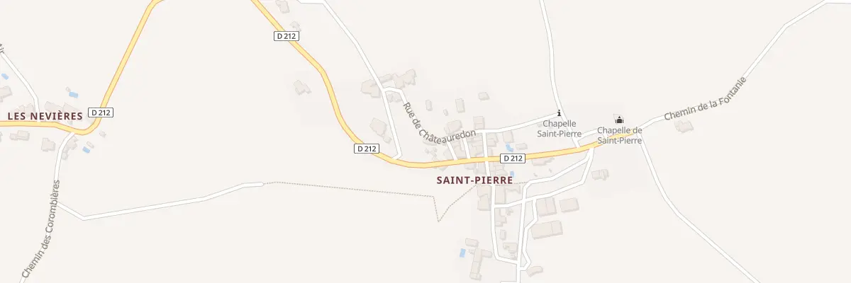 Plan du 7044 Hameau de Saint Pierre à Pierrerue
