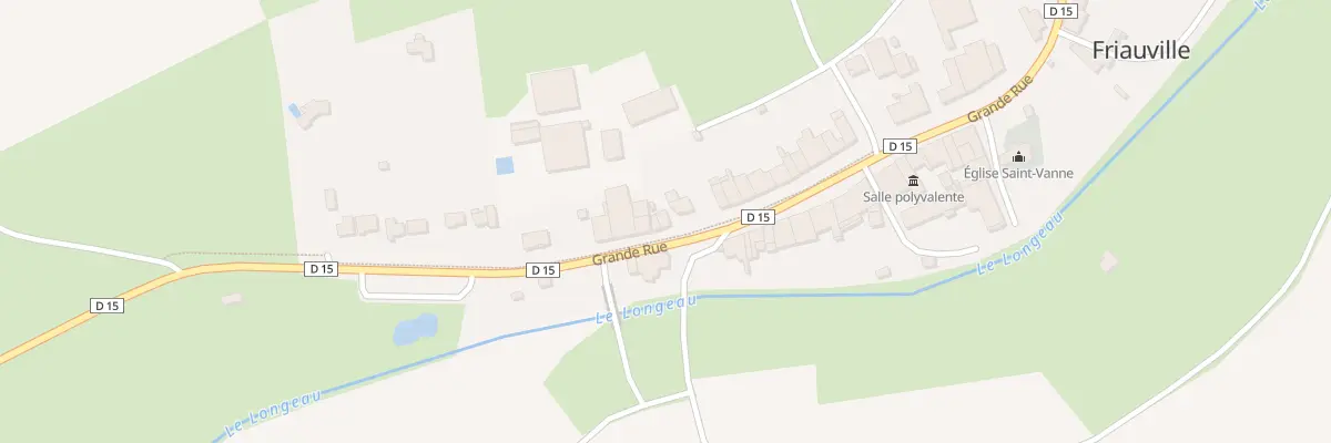 Plan du 88B Gr Grande Rue à Friauville