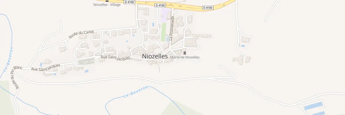 Plan du 5037 Le Village à Niozelles