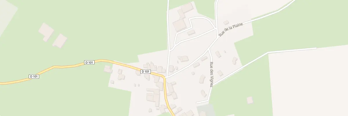 Plan du 3 Rue de la Plaine à Vanne