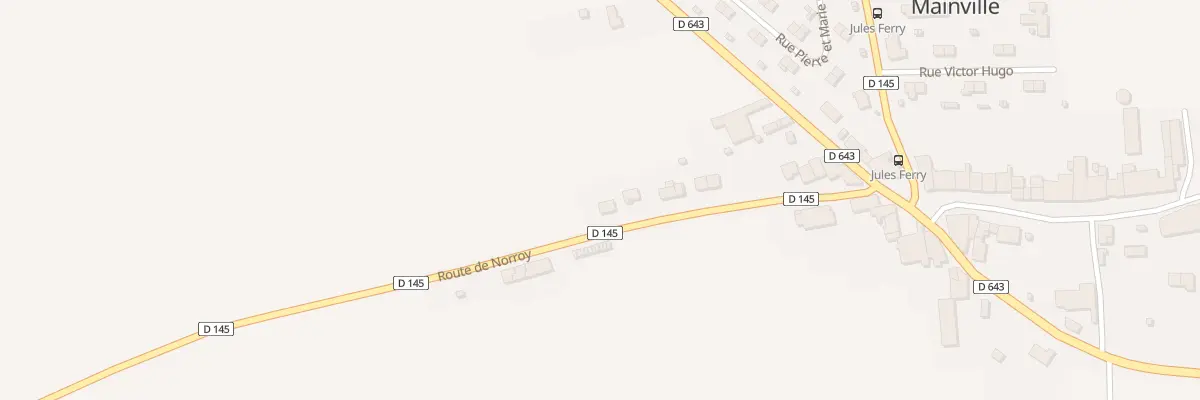 Plan du 10 Rte de Norroy à Mairy-Mainville