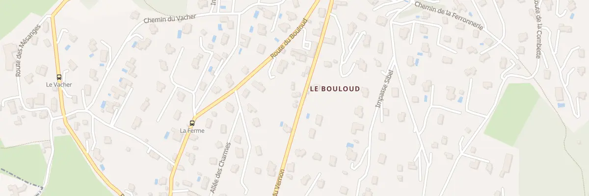 Plan du 200 Rte du Vernon à Saint-Martin-d’Uriage