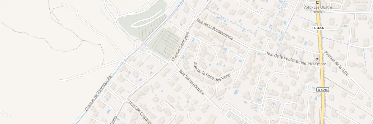 Plan du 8 Rue de la Rose des Vents à Volx