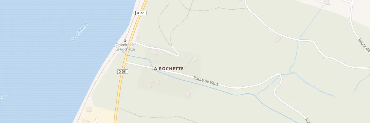 Plan du 5463 La Rochette Sud à Seyssel