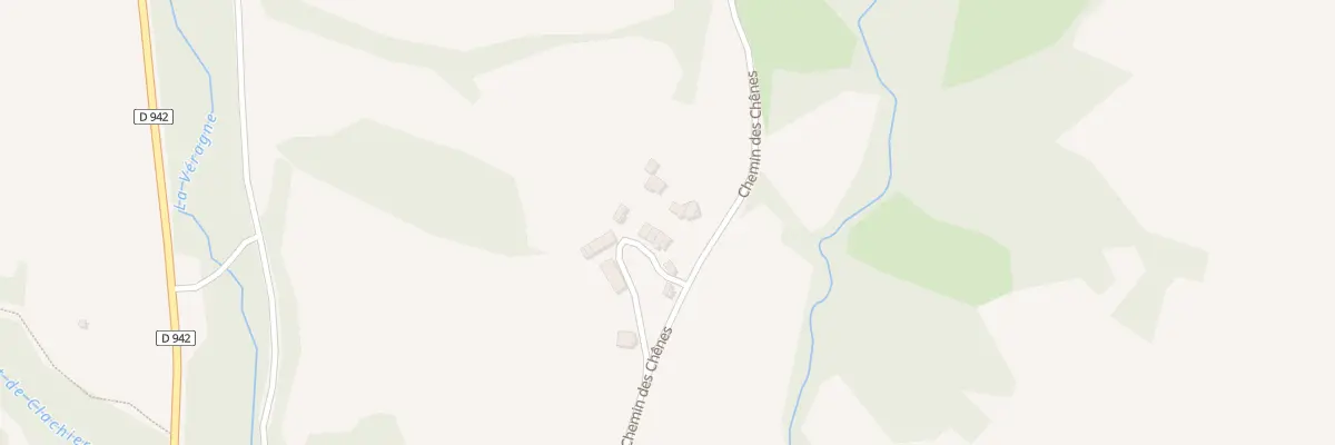 Plan du 5172 Les Hugues à Lazer