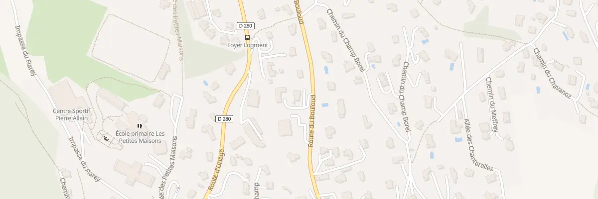 Plan du 466 Rte du Bouloud à Saint-Martin-d’Uriage
