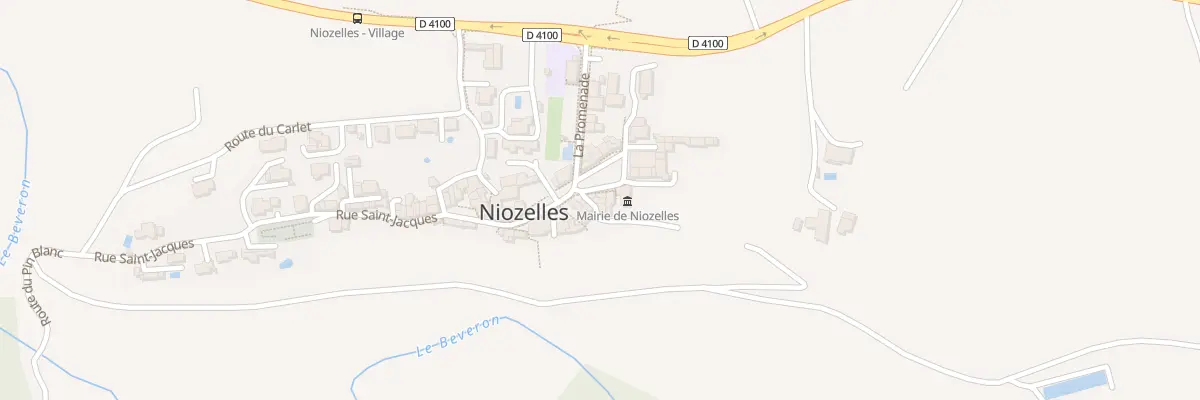 Plan du 5032 Le Village à Niozelles