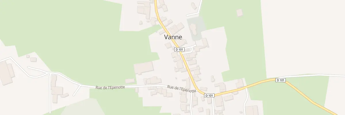Plan du 5 Gr Grande Rue à Vanne