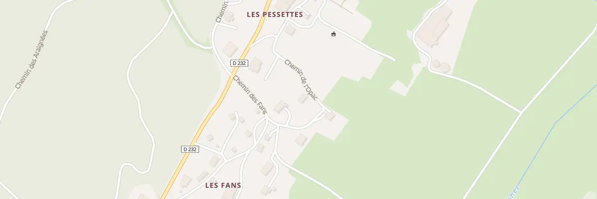 Plan du 20 Qua Les Pessettes à Nanchez