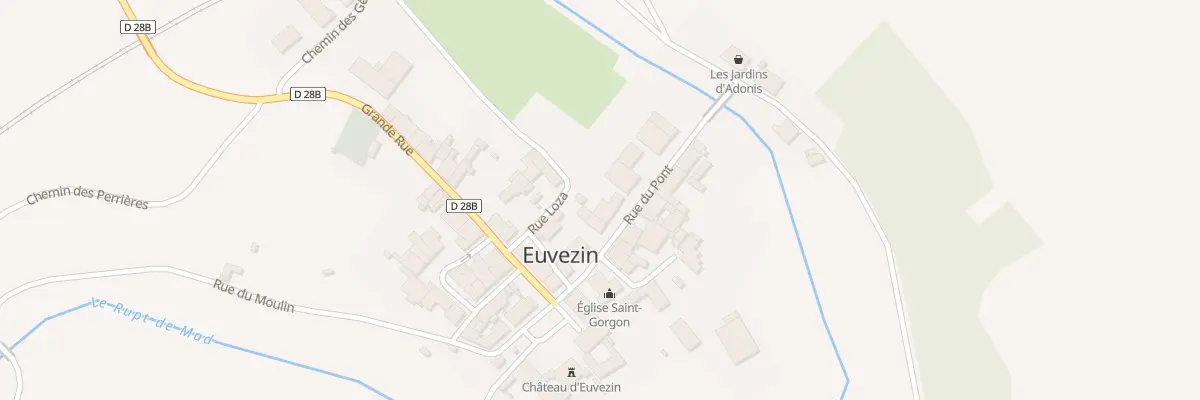 Plan du 7 Rue du Pont à Euvezin