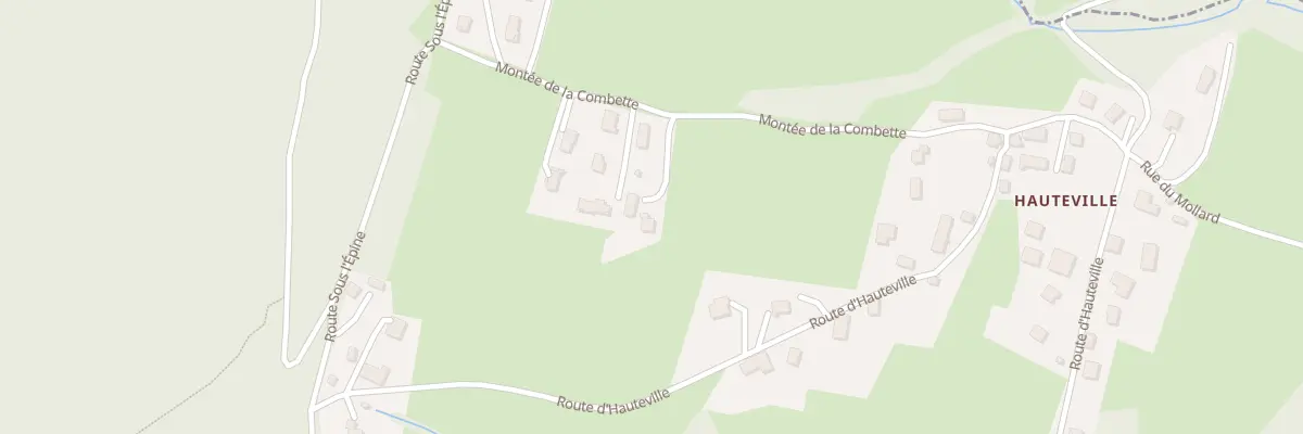 Plan du 269 Mte de la Combette à Saint-Thibaud-de-Couz