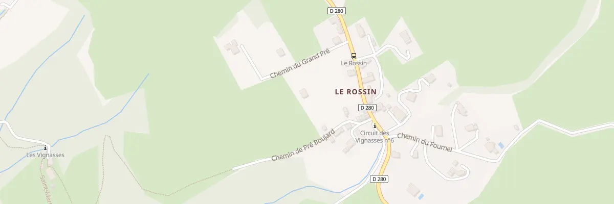 Plan du 99 Che du Grand Pré à Saint-Martin-d’Uriage