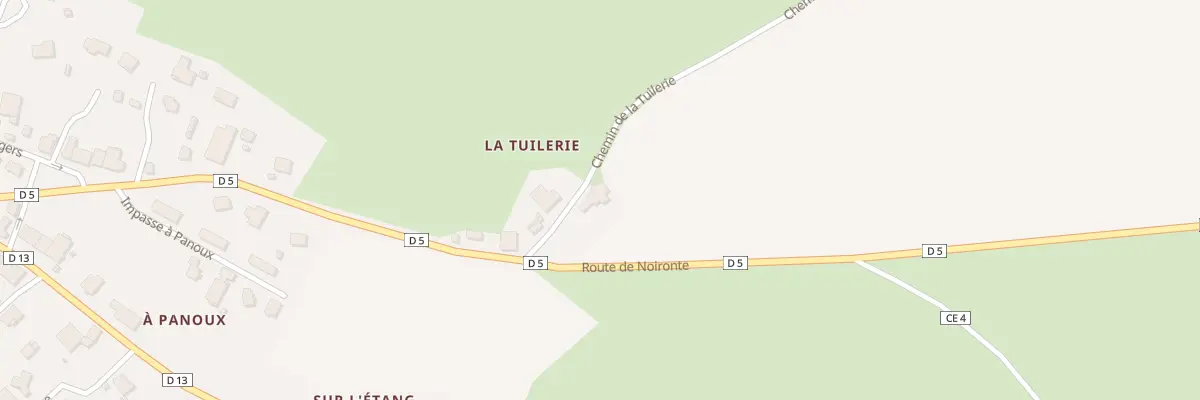 Plan du 4 Che de la Tuilerie à Recologne