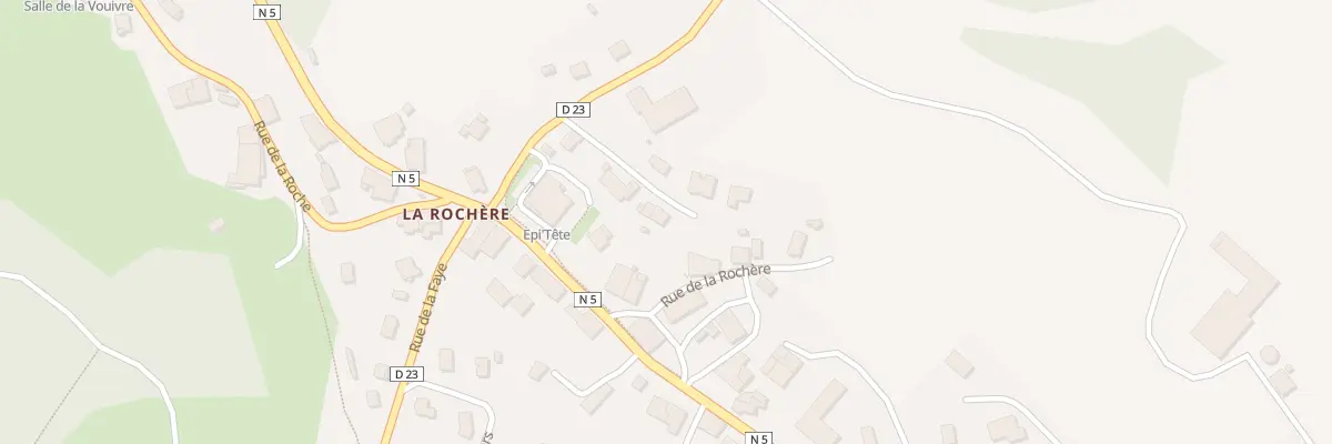 Plan du 6 Rue des Ecureuils à Montrond