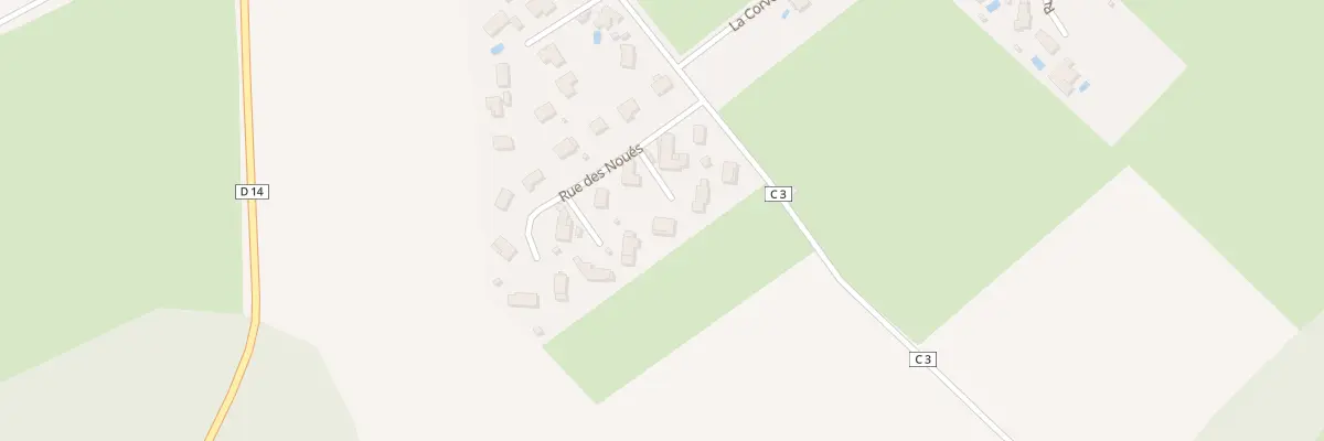 Plan du 7 Rue des Noues à Chevigney-sur-l’Ognon
