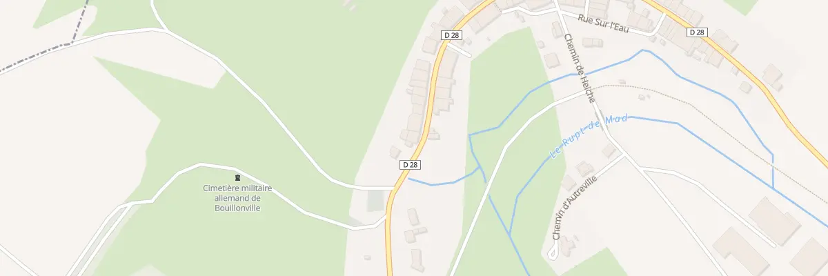 Plan du 5 Rue Principale à Bouillonville