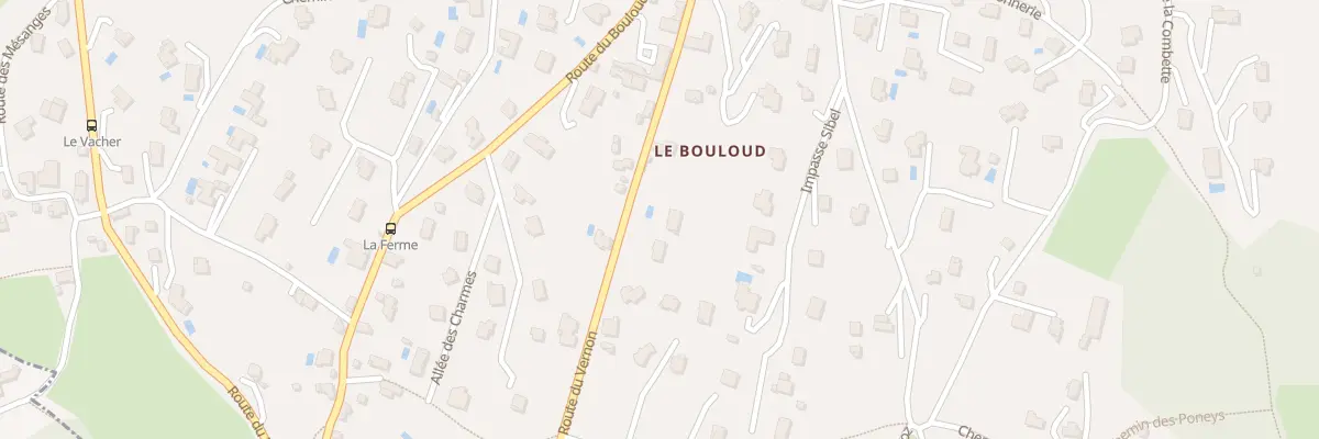 Plan du 221 Rte du Vernon à Saint-Martin-d’Uriage