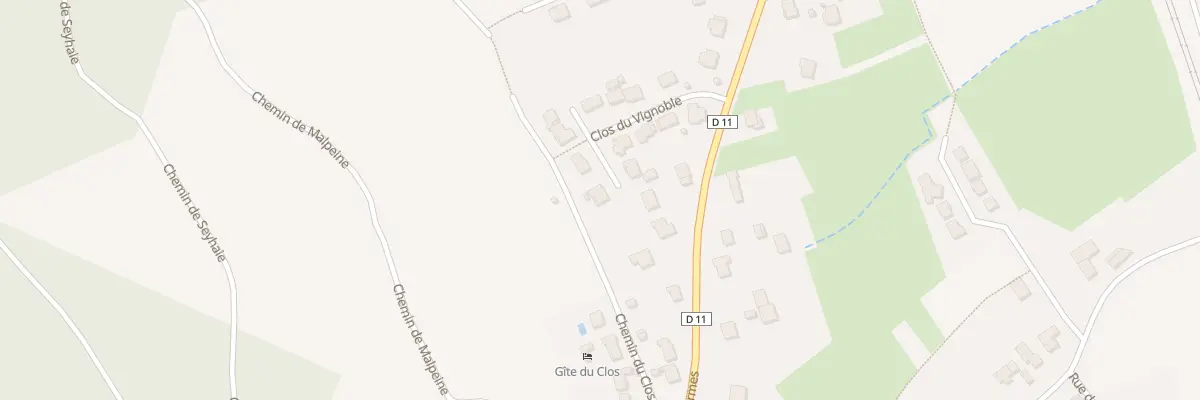 Plan du 178 Clos du Vignoble à Mont-le-Vignoble