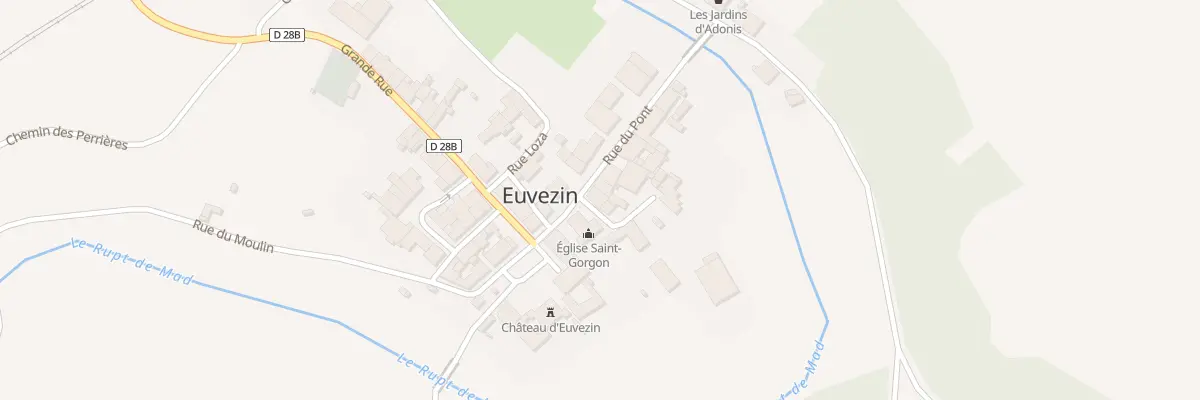 Plan du 4 Rue du Pont à Euvezin