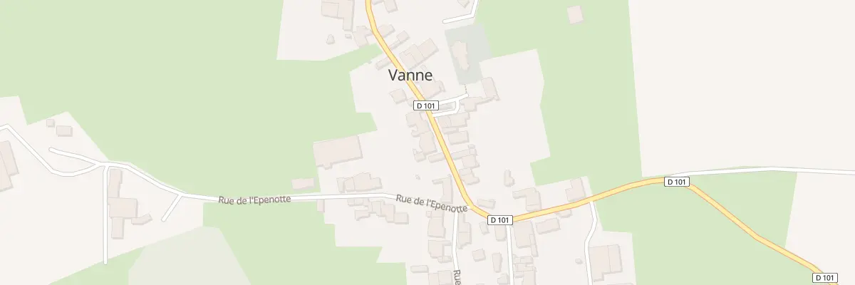 Plan du 3 Gr Grande Rue à Vanne