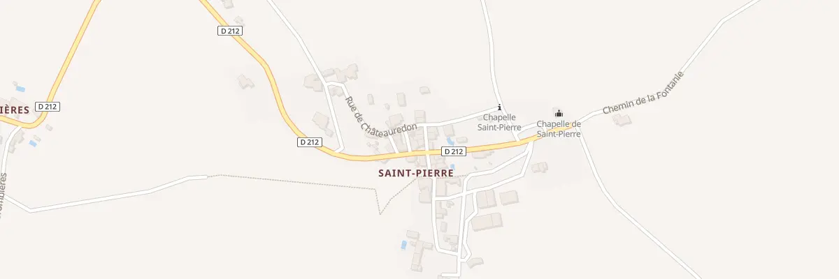 Plan du 7032 Hameau de Saint Pierre à Pierrerue