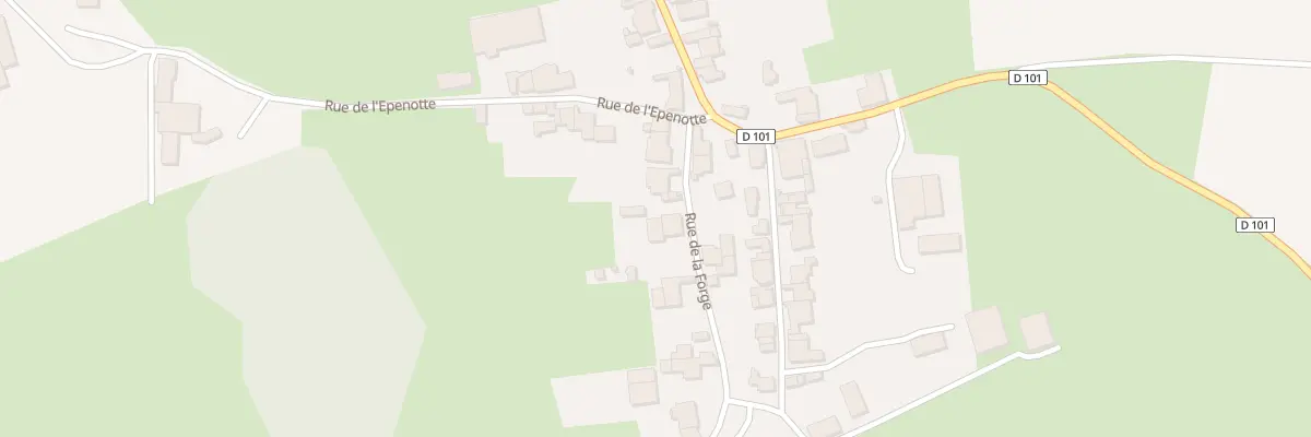 Plan du 8 Rue de la Forge à Vanne