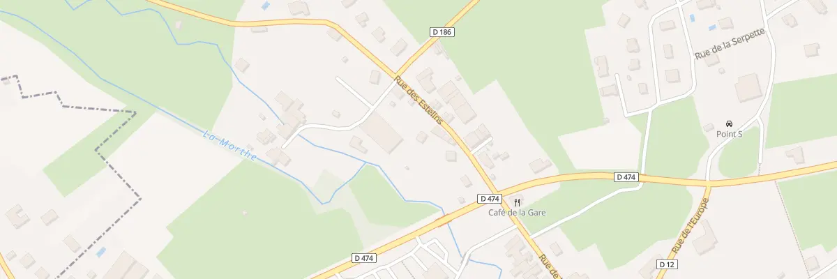 Plan du 9 Rue des Estelins à Bucey-lès-Gy