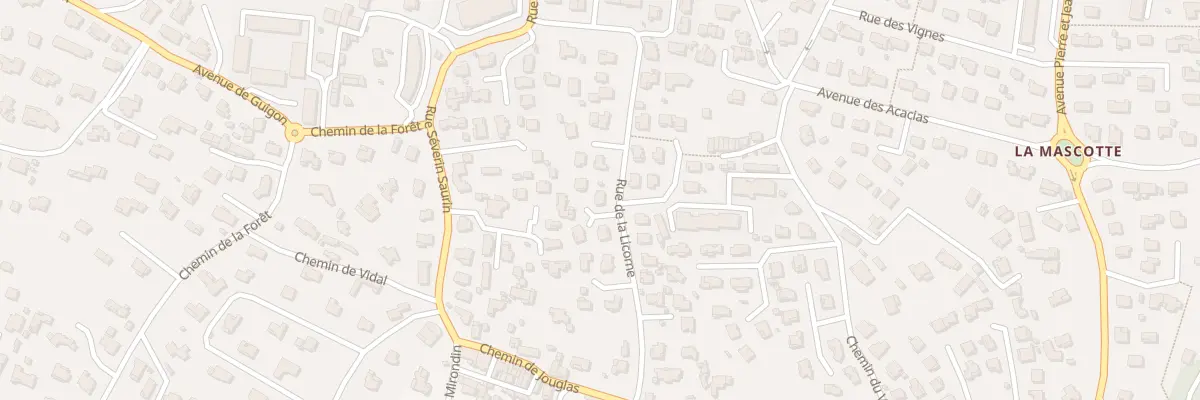 Plan du 148 Rue de la Licorne à Six-Fours-les-Plages
