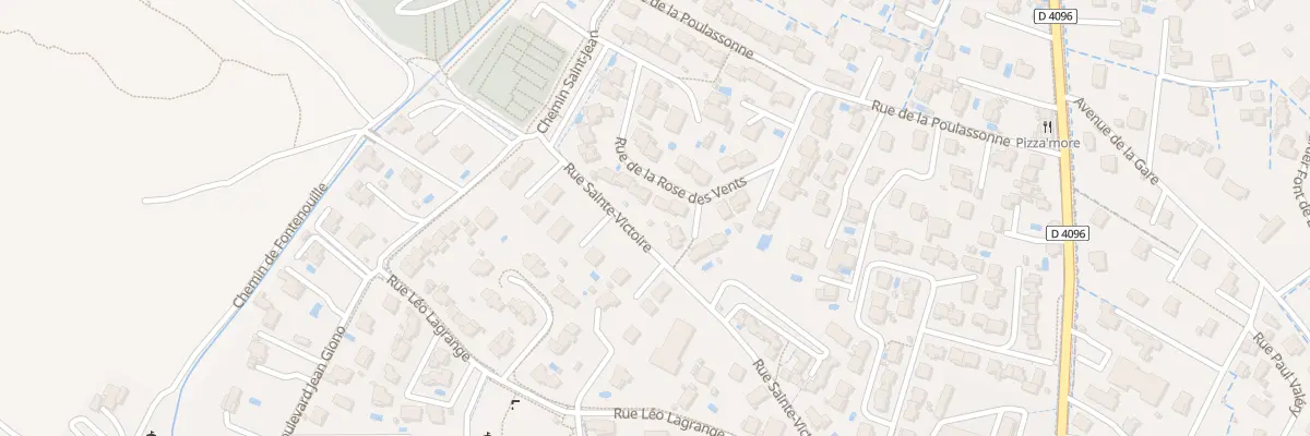 Plan du 7245 Rue de la Rose des Vents à Volx