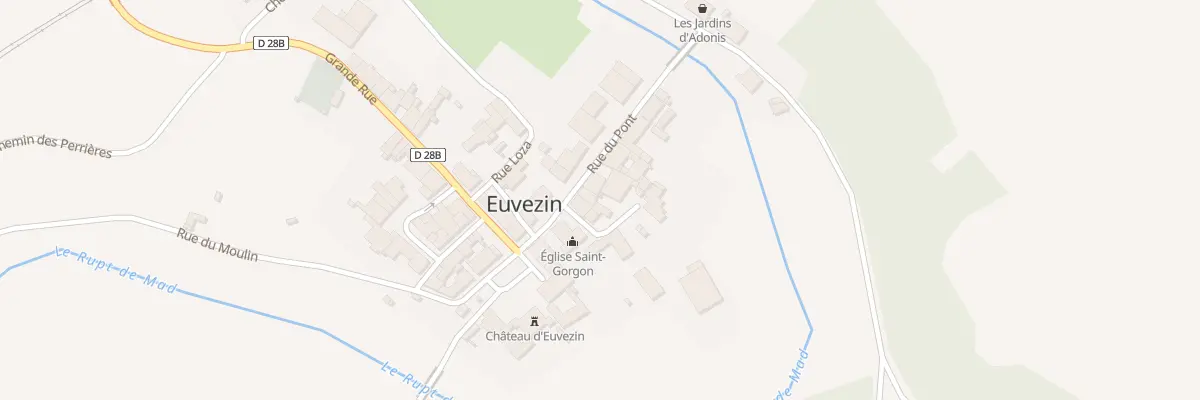 Plan du 6 Rue du Pont à Euvezin