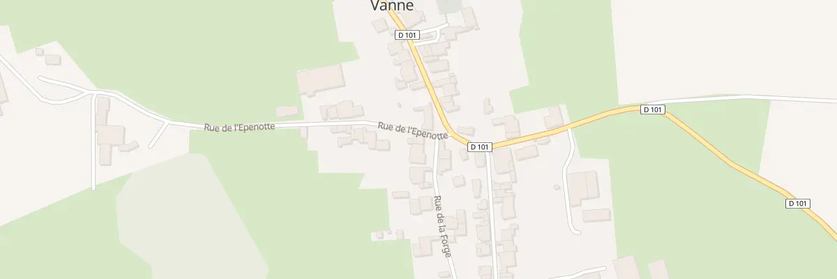 Plan du 2 Rue de la Forge à Vanne