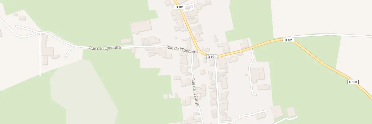 Plan du 4 Rue de la Forge à Vanne