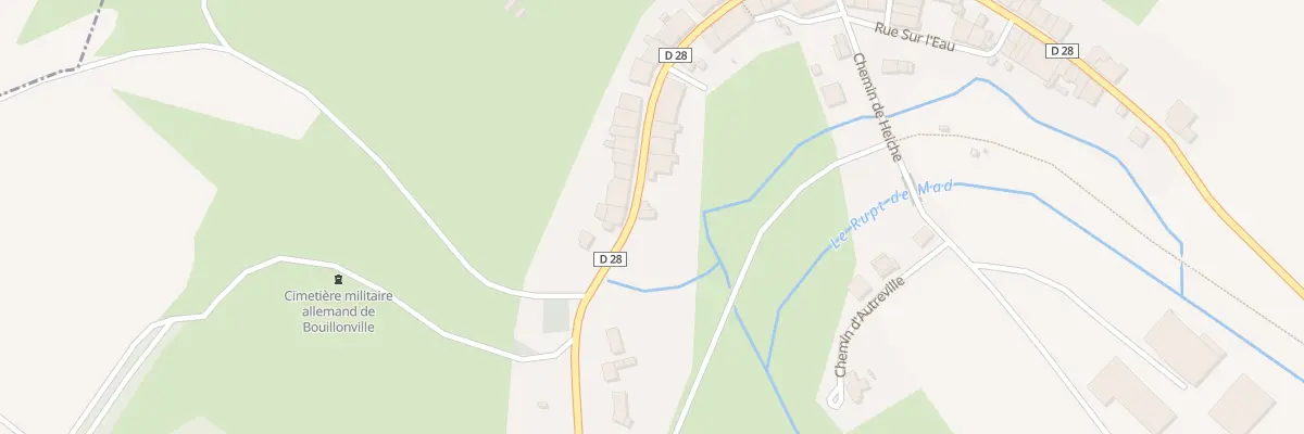 Plan du 6 Rue Principale à Bouillonville