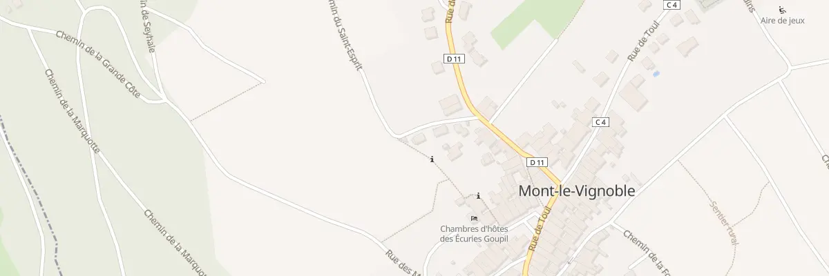 Plan du 75 Che du Saint-esprit à Mont-le-Vignoble