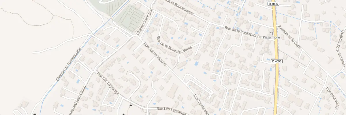 Plan du 20A Rue de la Rose des Vents à Volx