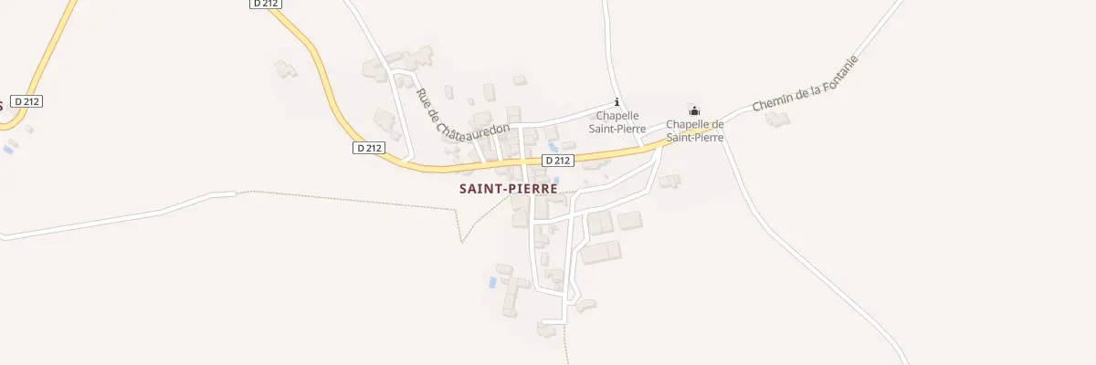 Plan du 7052 Hameau de Saint Pierre à Pierrerue