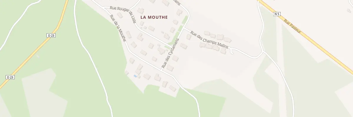 Plan du 9 Rue des Cyclamens à Montrond