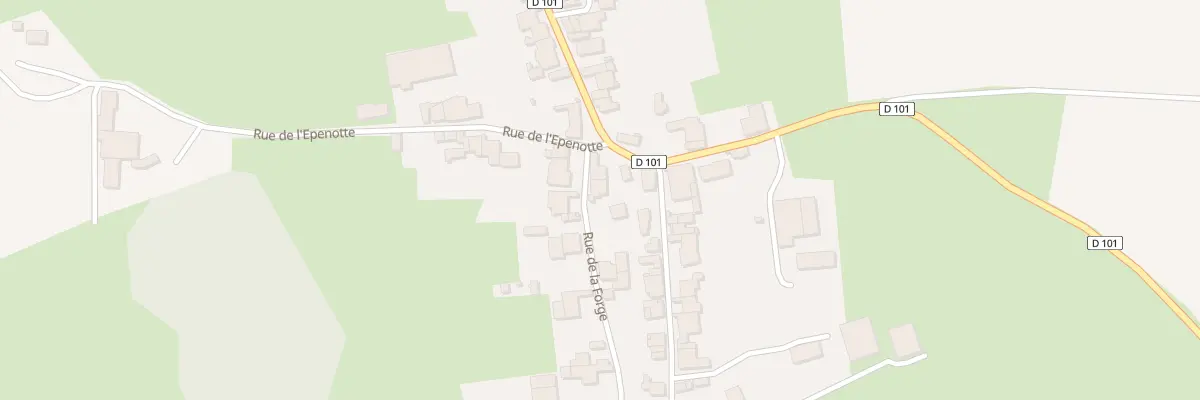 Plan du 1 Rue de la Forge à Vanne