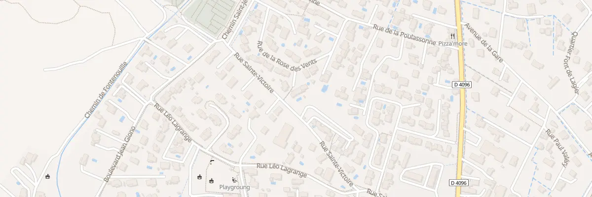 Plan du 24 Rue de la Rose des Vents à Volx