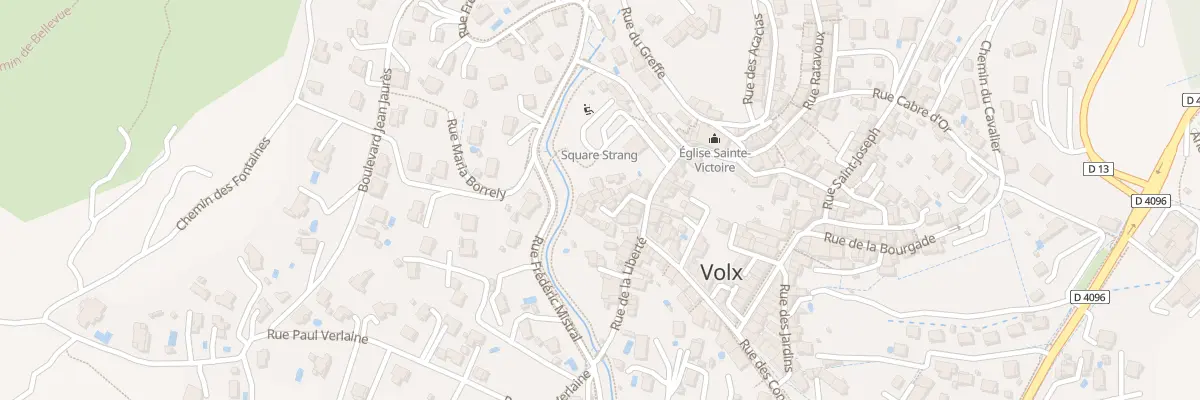 Plan du 8 Rue des Oliviers à Manosque
