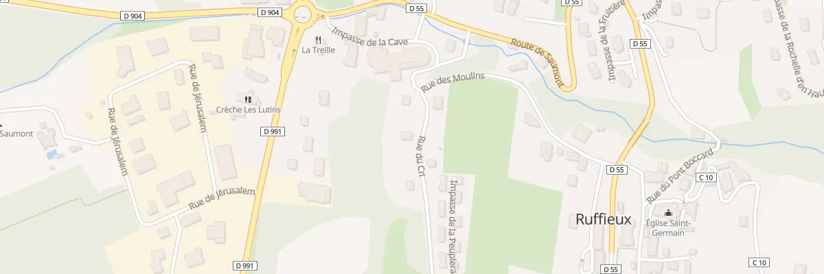 Plan du 42 Rue du cri à Ruffieux