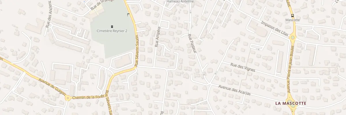 Plan du 3 Rue de la Licorne à Six-Fours-les-Plages
