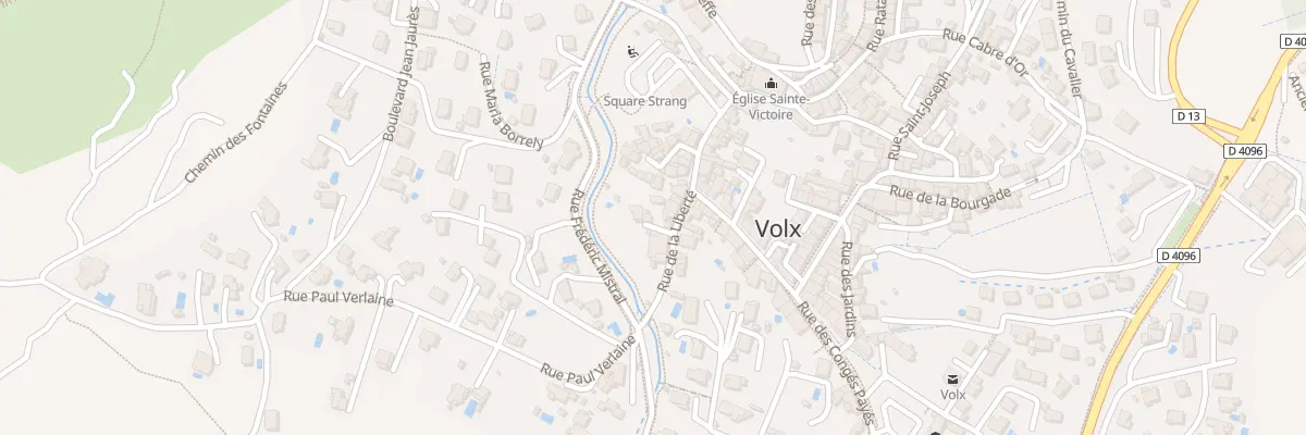 Plan du 2 Imp des Aiguadiers à Volx