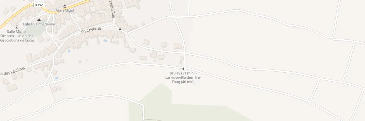 Plan du 14 Che du Haut Soré à Lucey