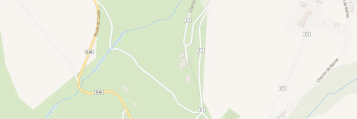 Plan du 30 Imp des Royers à Châtel-en-Trièves