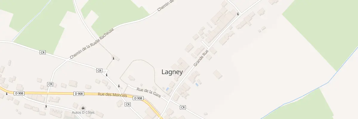 Plan du 15 Gr Grande Rue à Lagney