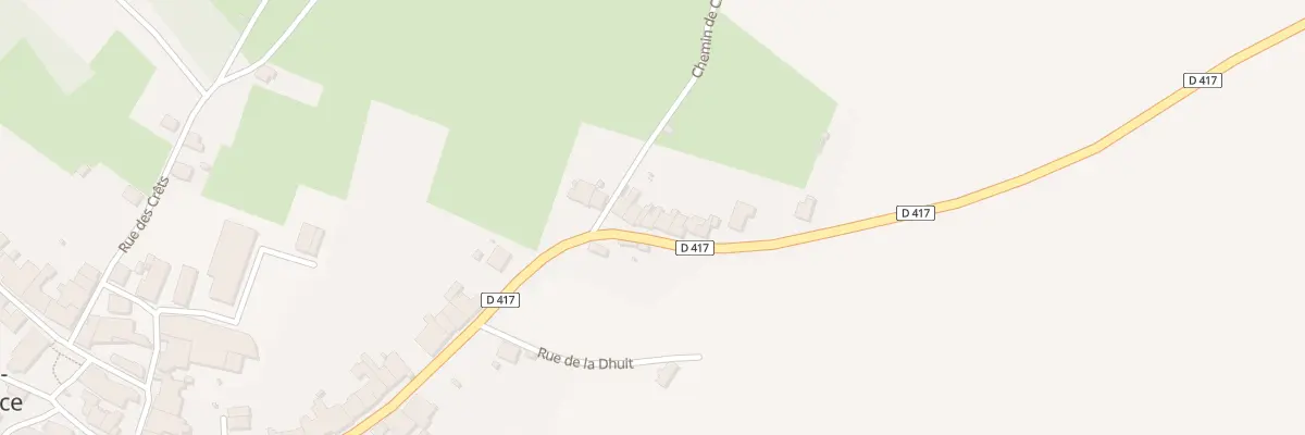 Plan du 55 Rte de Chatillon à Fresnes-sur-Apance