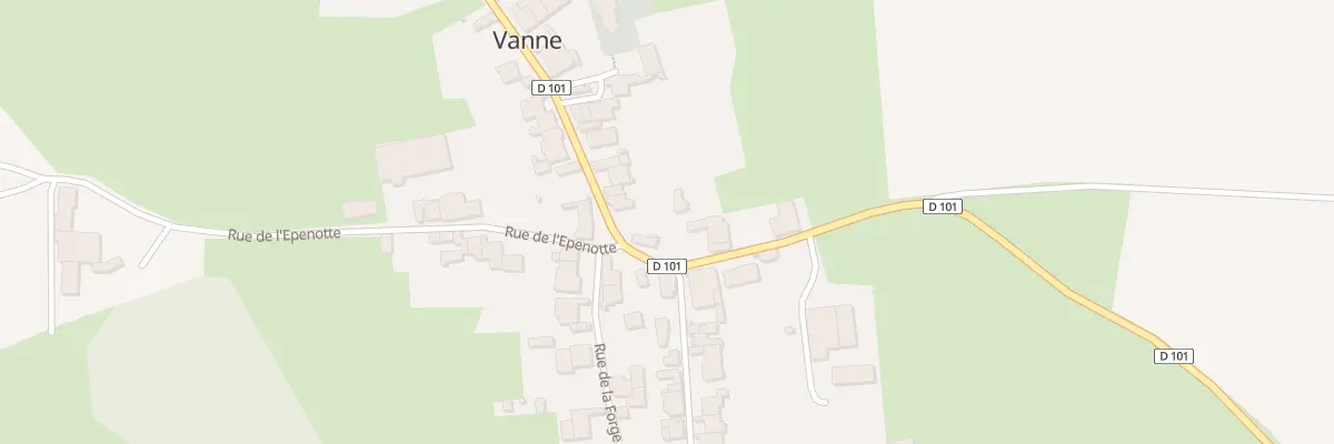 Plan du 1 Pl du Lavoir à Vanne