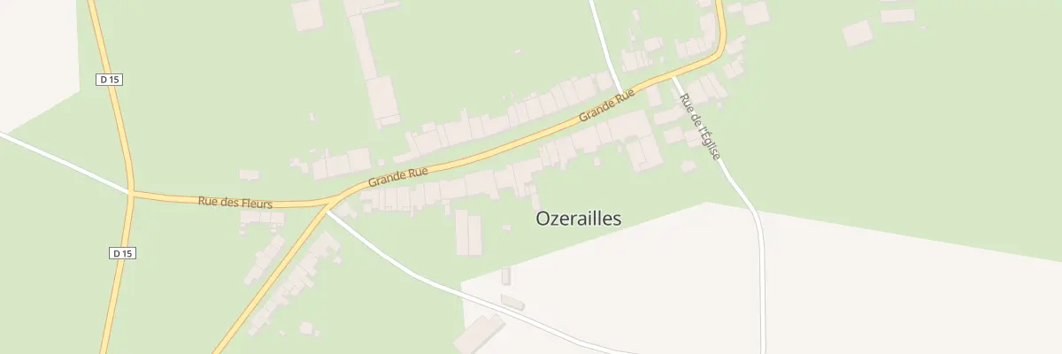 Plan du 24 Gr Grand Rue à Ozerailles